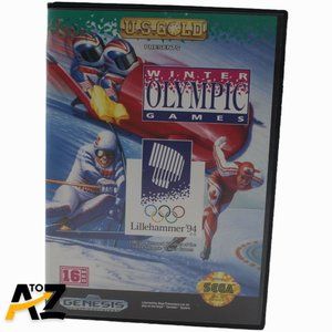 Winter Olympic Games Lillehammer '94 (Sega Genesis, 1993) U.S. Gold Complete